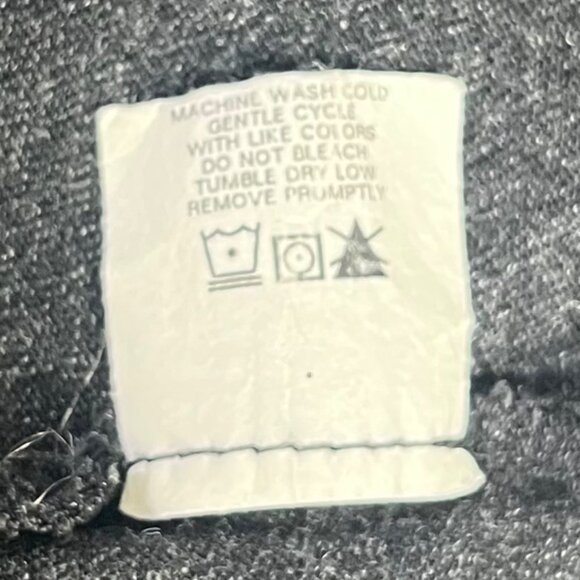 Lanston Womens Long Sleeve Sweater Open Back Gray Size Large - Picture 9 of 9